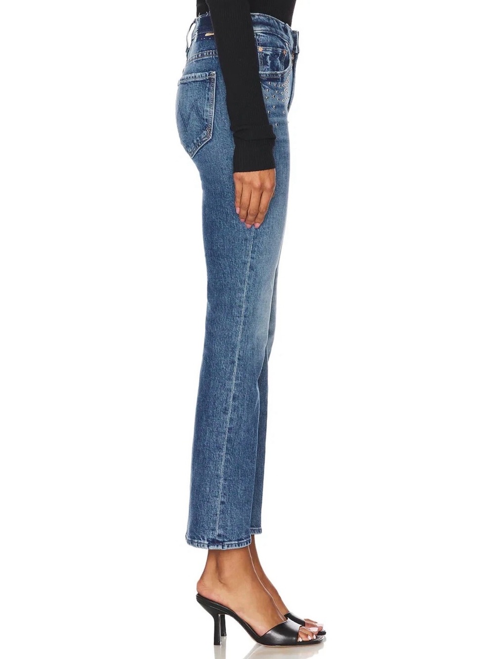 MOTHER JEANS Superior The Insider Flood in Metal Magic Size 30 New With Tags - Picture 13 of 16